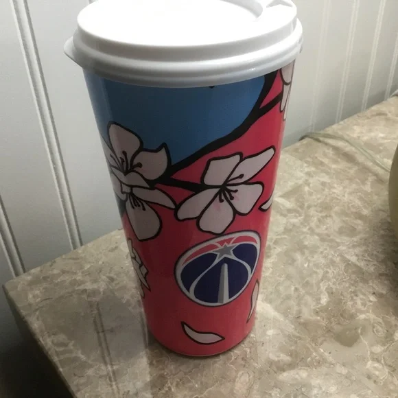 Washington Wizards Cherry Blossoms 32oz Souvenir Cup Nice! ( Cold Drinks Only) - Picture 12 of 12
